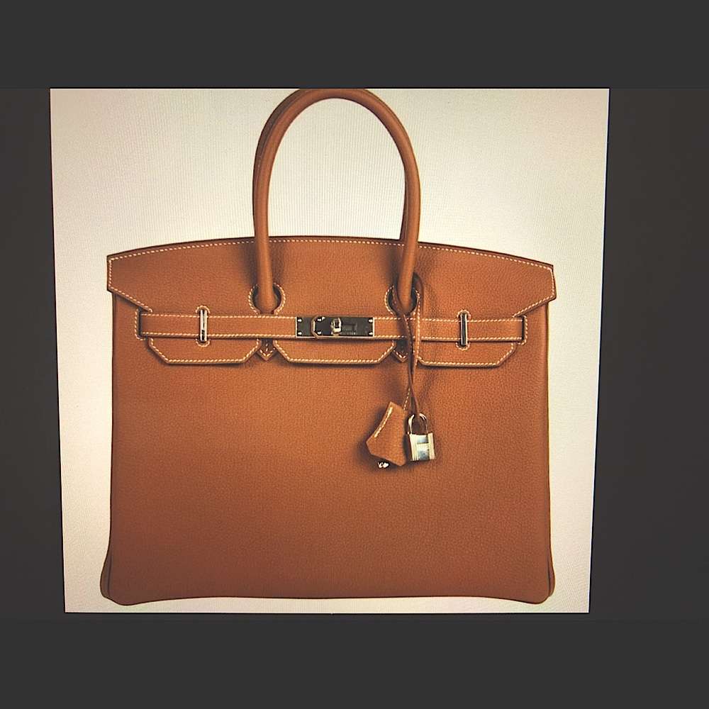 Ainifeel Padlock leather Handbag